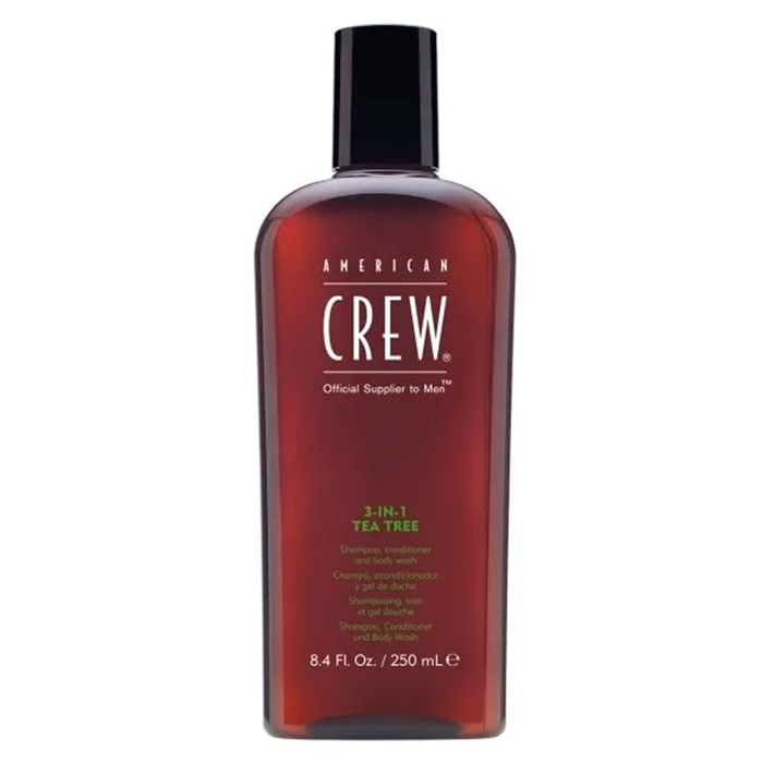 

Шампунь, кондиционер и гель для душа 3-in-1 Tea Tree American Crew, 250 мл