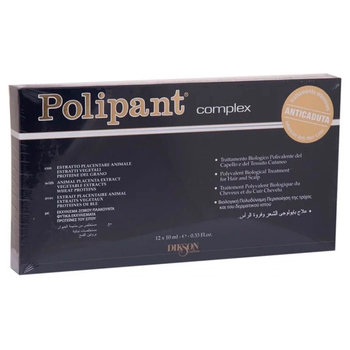 Ампулы для роста волос "Polipant Complex" Dikson, 12х10 мл - фото 1