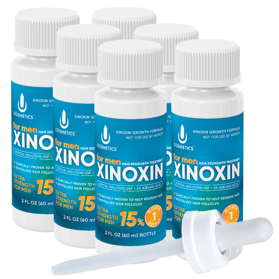 Ксиноксин XINOXIN UNO 15%, 6 флаконов + оригинальная пипетка - фото 1