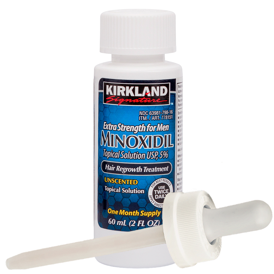 Миноксидил Киркланд 5% - 1 флакон + оригинальная пипетка - фото 1
