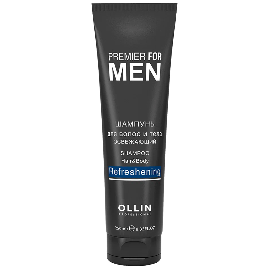 Шампунь для волос и тела освежающий OLLIN Professional, 250 мл - фото 1