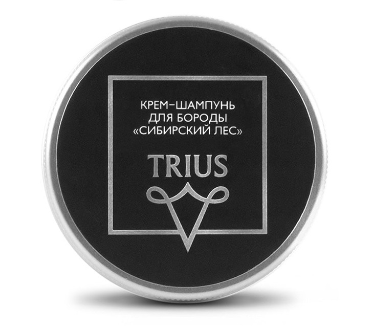 Trius - крем-шампунь для бороды Сибирский лес 50 мл