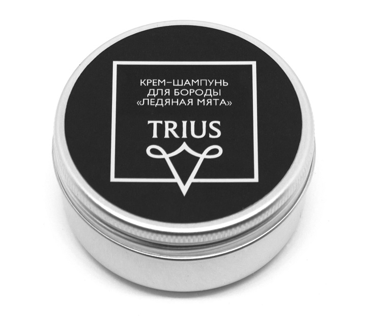 Trius - крем-шампунь для бороды Ледяная Мята 50 мл