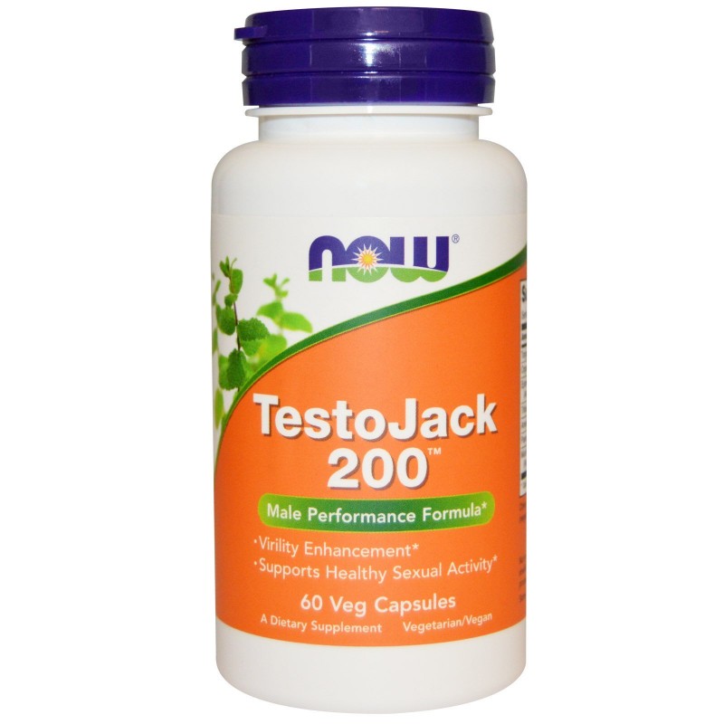 NOW - Testo Jack (Тесто Джек) 200, 60 капс - фото 1