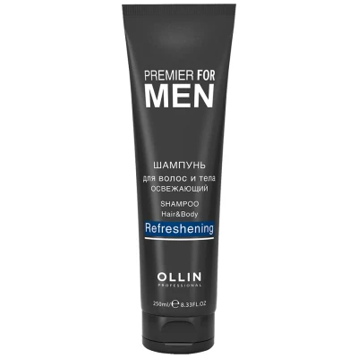 Шампунь для волос и тела освежающий OLLIN Professional, 250 мл