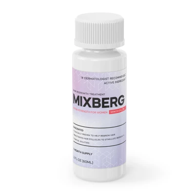 Миноксидил Mixberg 2%, 3 флакона + оригинальная пипетка