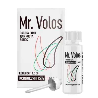 Mr. Volos 15% - 6 флаконов + оригинальная пипетка