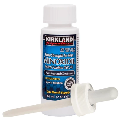 Миноксидил Киркланд 5% - 1 флакон + оригинальная пипетка - Миноксидил