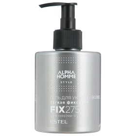 Гель для укладки волос легкая фиксация ALPHA HOMME PRO ESTEL, 275 мл масло гель для бритья alpha homme pro 275 мл