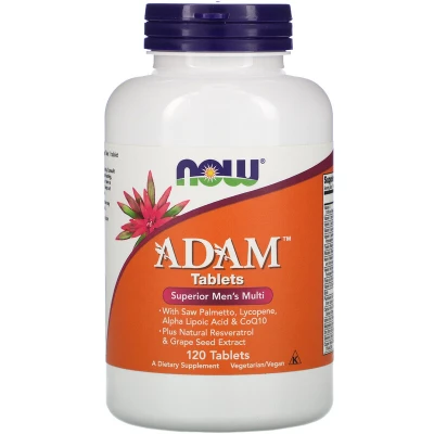 NOW - комплекс витаминов Adam 120 таб