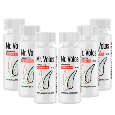 Mr. Volos 10% - 6 флаконов + оригинальная пипетка