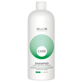 цена Шампунь для восстановления структуры волос CARE OLLIN, 1000 мл