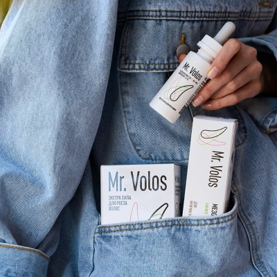 Лосьон для стимуляции роста волос Mr. Volos + оригинальная пипетка