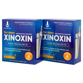 Ксиноксин XINOXIN UNO 5%, 12 флаконов + оригинальная пипетка ксиноксин xinoxin uno 5% пена 6 флаконов