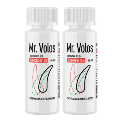 Mr. Volos 10% - 2 флакона + оригинальная пипетка