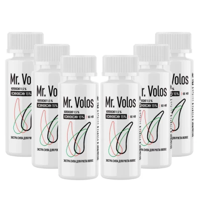 Mr. Volos 15% - 6 флаконов + оригинальная пипетка