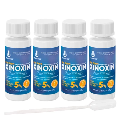 Ксиноксин XINOXIN UNO 5%, 4 флакона + неоригинальная пипетка